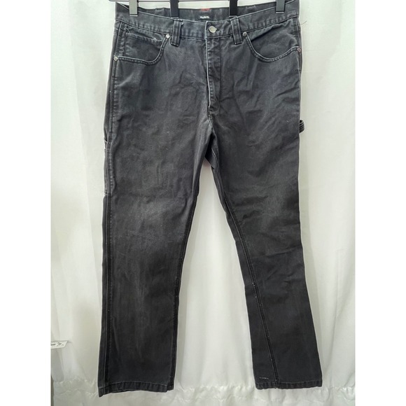 Diehard Other - Diehard‎ Men's Black Denim Carpenter Pants Size 36x34 Workwear Utility Gorpcore